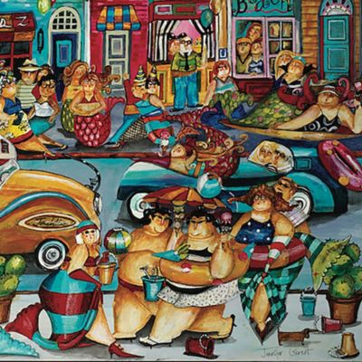 Image showing  1,000 pc. Bathtub Beach by Jennifer Garant Jigsaw Puzzle, 24 in. x 30 in.
