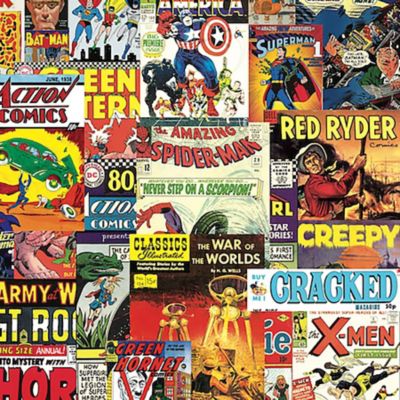 Image showing  1,000 pc. Boomers' Favorite Comics by Steve Smith Jigsaw Puzzle, 24 in. x 30 in.