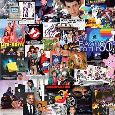 Image showing  1,000 pc. Back to the 80s by Steve Smith Jigsaw Puzzle, 24 in. x 30 in.