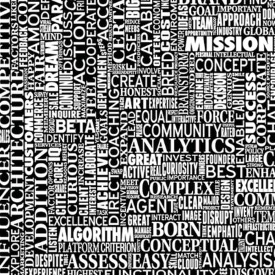 Image showing  1,000 pc. Task Word Cloud by O W Lawrence Jigsaw Puzzle, 24 in. x 30 in.