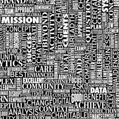 Image showing  1,000 pc. Task Word Cloud by O W Lawrence Jigsaw Puzzle, 24 in. x 30 in.