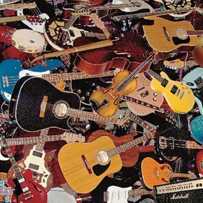 Image showing  1,000 pc. Garage Band by Chuck Haney Jigsaw Puzzle, 24 in. x 30 in.