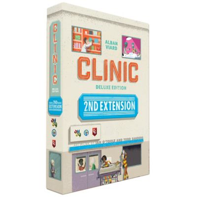 Capstone Games Clinic Deluxe Extension 2 Strategy Board Game Expansion