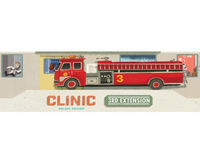 Image showing  Clinic Deluxe Extension 3 Strategy Board Game Expansion, 1-4 Players