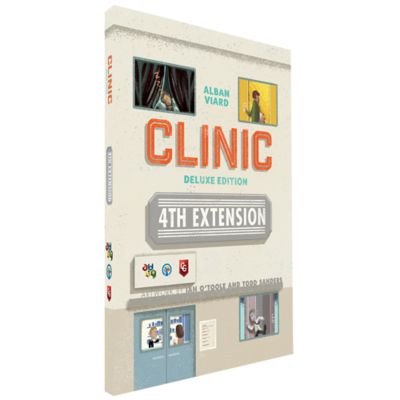 Capstone Games Clinic Deluxe Extension 4 Strategy Board Game Expansion