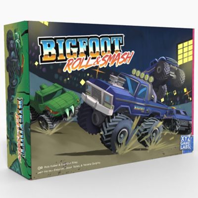 XYZ Game Labs Bigfoot Roll and Smash Tabletop, Dice Rolling, 2-4 Players, Ages 8+