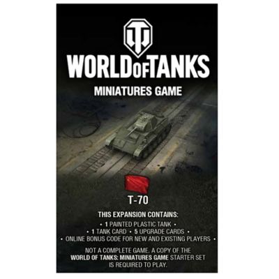 Gale Force Nine World of Tanks: Soviet T-70 Expansion Miniatures Game, Wave 6 Tank