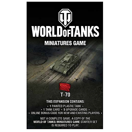 Gale Force Nine World of Tanks: Soviet T-70 Expansion Miniatures Game, Wave 6 Tank