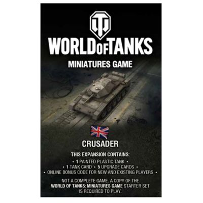 Gale Force Nine World of Tanks: British Crusader Expansion Miniatures Game, Wave 6 Tank