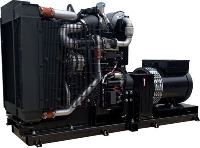 Image showing  Air Compressor Generator with Open Skid Mount, 230V/480V Generator, 3 Phase, 40 kW, 40 CFM at 150 PSI