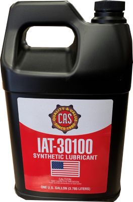 Industrial Gold Synthetic Reciprocating Air Compressor Oil, 30 Weight, 500 Plus Degree Flash Point, 1 gal.