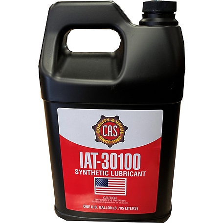 Industrial Gold Synthetic Reciprocating Air Compressor Oil, 30 Weight, 500 Plus Degree Flash Point, 1 gal.