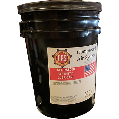 Industrial Gold Special Blend Synthetic Rotary Screw Air Compressor Oil, 20 Weight, 5 gal.