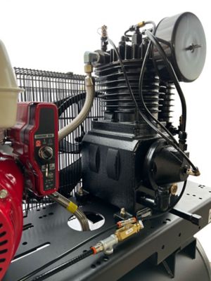 Image showing  30 gal. Horizontal Platinum Series Electric Start Air Compressor, 23 CFM at 175 PSI