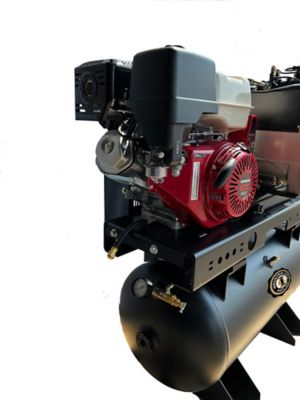 Image showing  13 HP 30 gal. Air Compressor, Generator and Welder, 175 PSI, 110V/240V, 1 Phase, 60 Hz