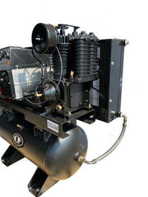 Image showing  13 HP 30 gal. Air Compressor, Generator and Welder, 175 PSI, 110V/240V, 1 Phase, 60 Hz