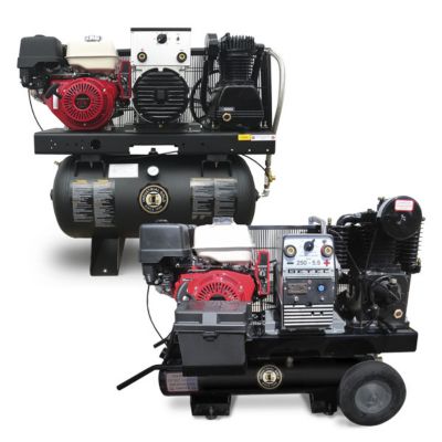 Image showing  13 HP 30 gal. Air Compressor, Generator and Welder, 175 PSI, 110V/240V, 1 Phase, 60 Hz