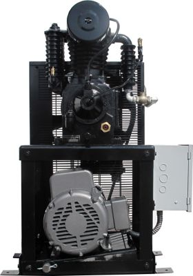 Industrial Gold 5 HP Cube Air Compressor System, 175 PSI, 208V/230V, 1-Phase, 60 Hz, 18 CFM at 175 PSI