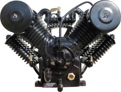 Image showing  7.5 HP 80 gal. Vertical Air Compressor, 175 PSI, 208V/230V, 1-Phase, 60 Hz, 28 CFM