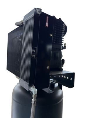 Image showing  7.5 HP 80 gal. Vertical Air Compressor, 175 PSI, 208V/230V, 3-Phase, 60 Hz, 28 CFM at 175 PSI