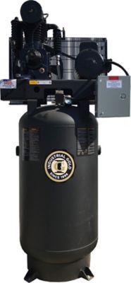 Industrial Gold 7.5 HP 80 gal. Vertical Air Compressor, 460 to 480V, 3 Phase, 60 Hz, CI7523E80V-480