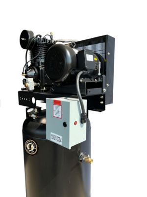 Image showing  7.5 HP 80 gal. Vertical Air Compressor, 460 to 480V, 3 Phase, 60 Hz, CI7523E80V-P-480