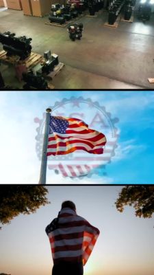 Image showing  5 HP 80 gal. Vertical Air Receiver, 175 PSI, 208V/230V, 1-Phase, 60 Hz, 18 CFM at 175 PSI