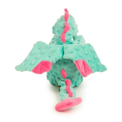 Image showing  Dragons Squeaky Plush Dog Toy, Chew Guard Technology, Seafoam, Large