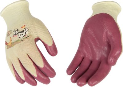 Kinco 13-Gauge Polyester Knit Shell Foam Nitrile-Coated Palm Gloves, 1 Pair