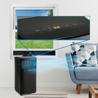 Image showing 5 th Danby 115V 3-in-1 Portable Air Conditioner, 150 sq. ft., 9,000 BTU (5,000 SACC), Black