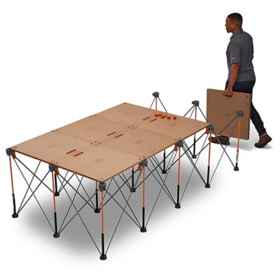Image showing  24 in. x 48 in. Centipede Work Bench Tabletops, Pair, Plain