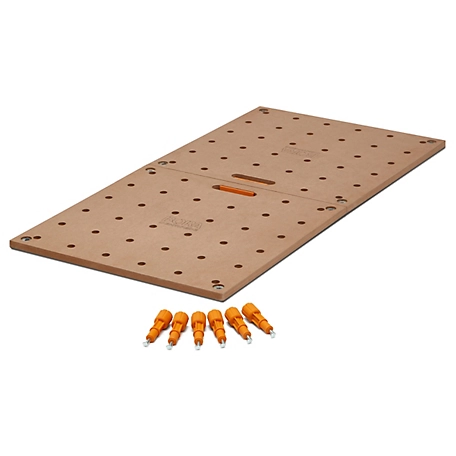 Bora 24 in. x 48 in. Centipede Metric Work Bench Tabletop, 20mm Dog Holes