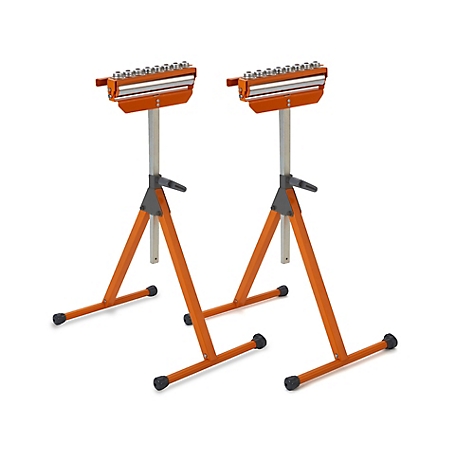 Bora Tri-Function Pedestal Roller Stands, 2-Pack
