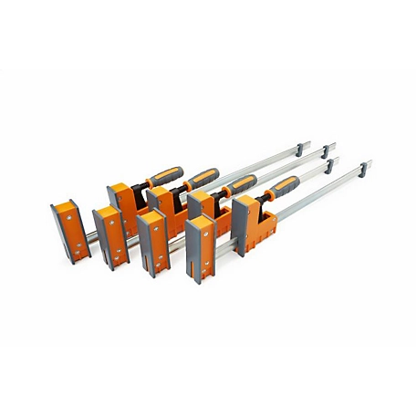 Bora Parallel Clamp Set, Includes 2 x 24 in. and 2 in. x 31 in. Clamps, 4 pc.