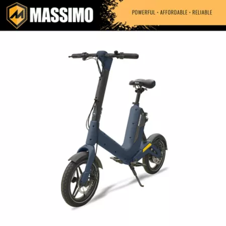 Massimo Sonic 14" Electric Bike Blue Bikes