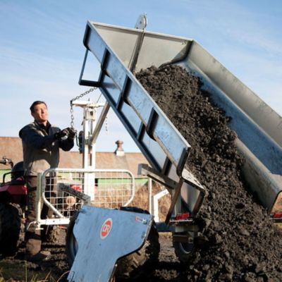 Image showing  79 in. x 42 in. x 24 in. Pro XL2000 Towable Versa-Trailer, 2,000 lb. Max Capacity