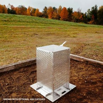 Image showing  8.1 cu. ft. Stainless Steel BurnCage Burn Barrel
