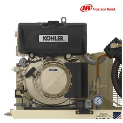 Image showing  10 HP 30 gal. 2-Stage Air Compressor, 175 PSI, Kohler Engine