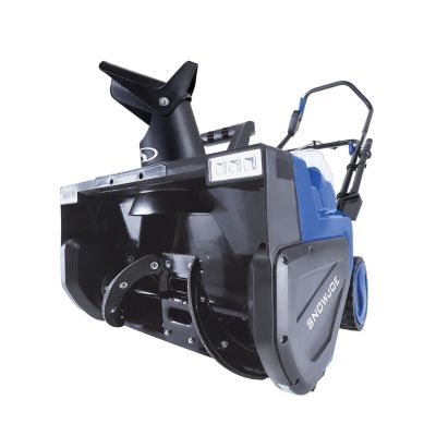 Snow Joe 22 in. Push Cordless 48V Max Ion+ Brushless Single Stage Snow Blower Kit I was wary of a battery operated snow blower but the Snow Joe convinced me I had nothing to worry about