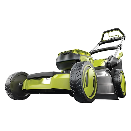 Snow Joe 22 in. 48V Cordless Electric ION+ Self-Propelled Push Lawn Mower Kit