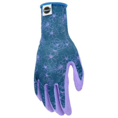 Image showing  Women's Polyester Floral Crinkle Gloves, 1-Pair