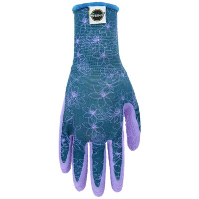 Image showing  Women's Polyester Floral Crinkle Gloves, 1-Pair