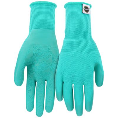 Miracle-Gro Women's Latex Embossed Gloves, 1-Pair