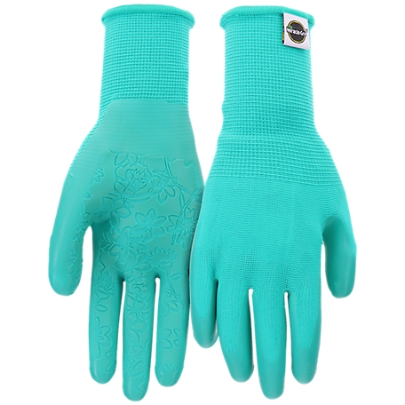 Miracle-Gro Embossed Latex Gloves, 1 Pair