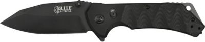 Elite Tactical 3.5 in. Tactical Parallax Knife, Black