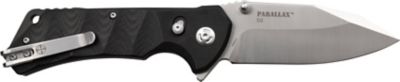 Image showing  3.5 in. Stainless-Steel Tactical Parallax Knife, Black