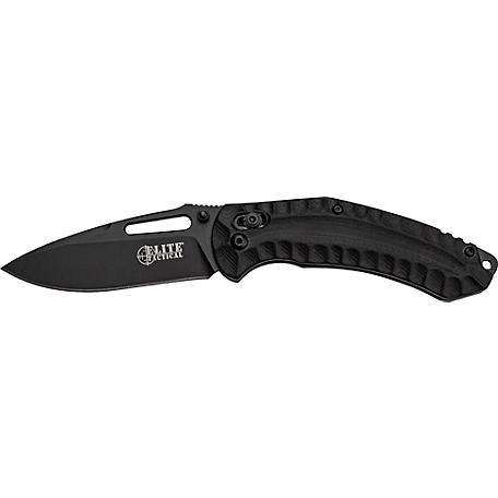 Elite Tactical 3.25 in. Tactical Pyrodex Folding Knife