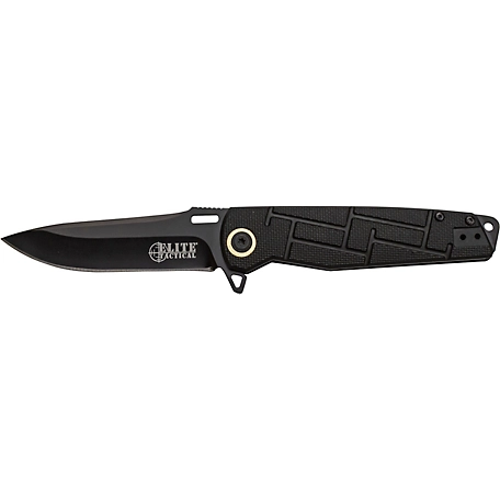 Elite Tactical 3.5 in. Readiness Knife, Black