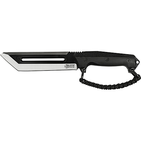 Elite Tactical 6.75 in. The Rig Fixed Blade Knife, ET-FIX004BKCS