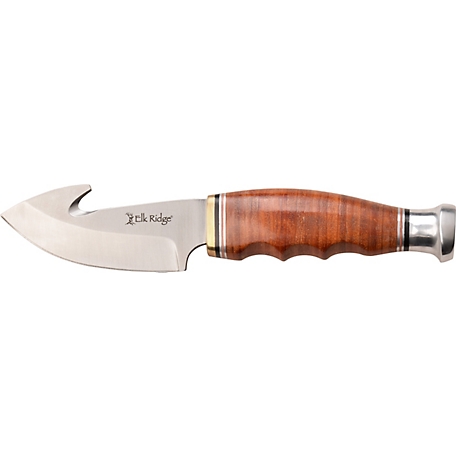 Elk Ridge 3.25 in. Outskirt Fixed Blade Knife, ER-200-29LBR
